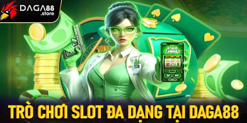 Thế giới đa dạng của trò chơi slot tại Daga88