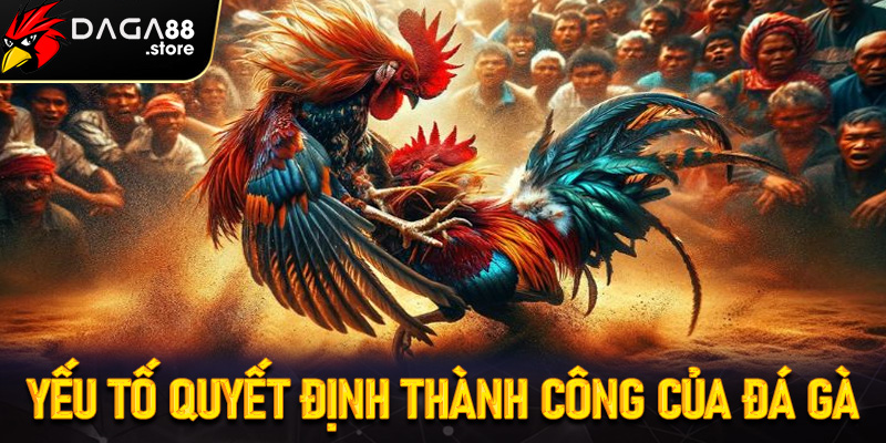 Các yếu tố quyết định thành công trong việc đá gà