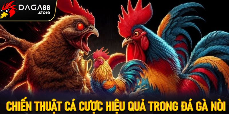 Chiến thuật cá cược hiệu quả trong đá gà nòi