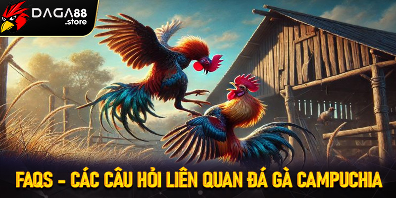 FAQs - Các câu hỏi liên quan đá gà campuchia